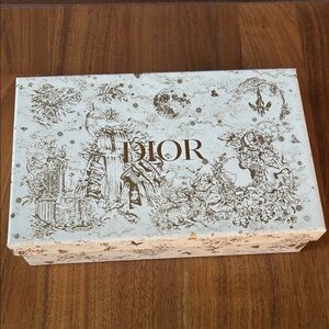 Dior White and Brown Artistic Box